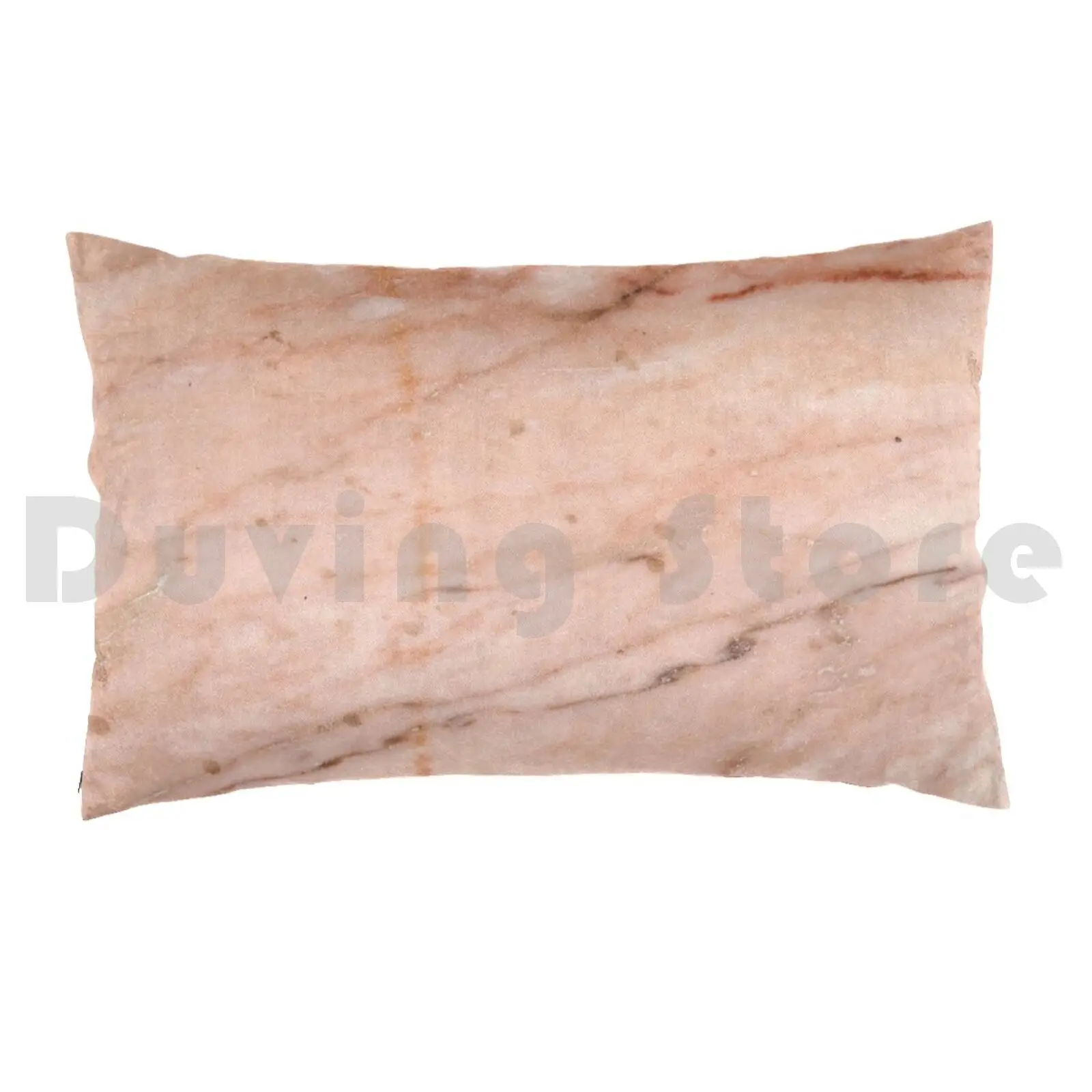 Rose-Gold Marble Pillow Case Printed 50x75 Pink Marble Rose Gold Marble Marble Texture Marble Pastel Pink