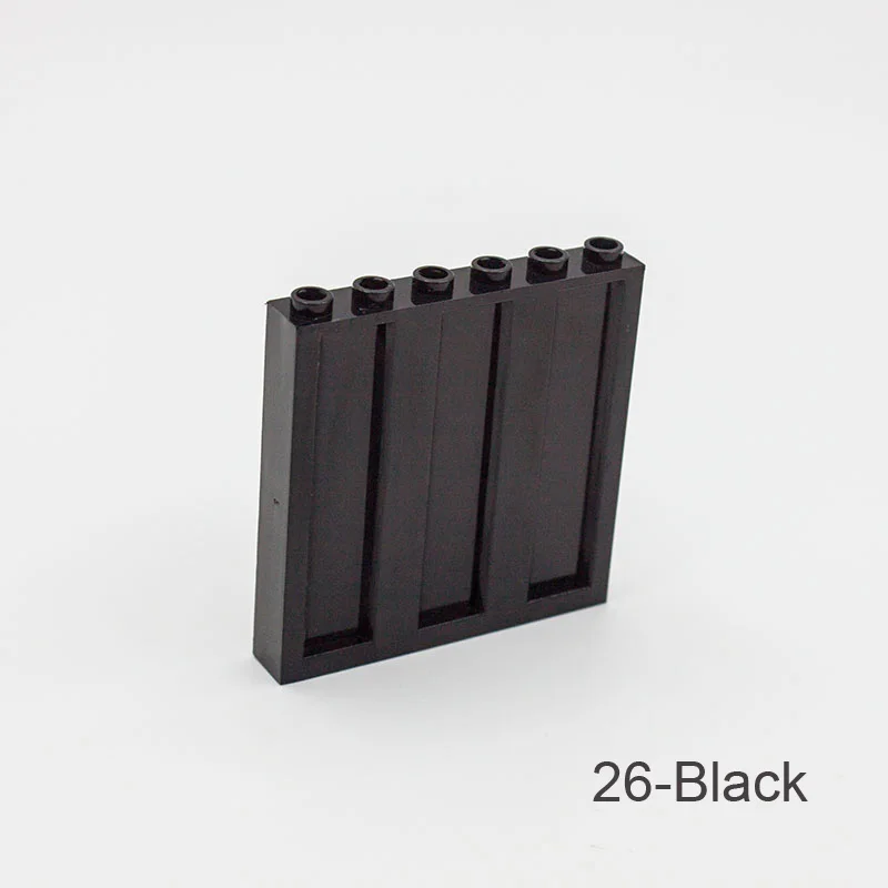 Guduola Special Brick Panel 1x6x5 with Corrugation (23405 / 35286) Building Block Toy MOC Parts 8pcs/LOT