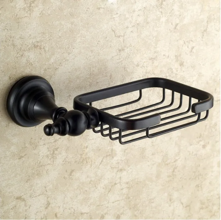 Black Oil Rubbed Bronze Brass Bathroom Accessories Set Bath Hardware Towel Bar Soap Dish Toilet Paper Holder Robe Hook mm004