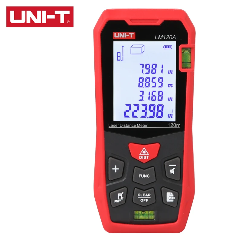 Imagem -06 - Uni-t-digital Laser Rangefinder Medidor de Distância Fita Métrica Lm50a Lm70a Lm100a Lm120a