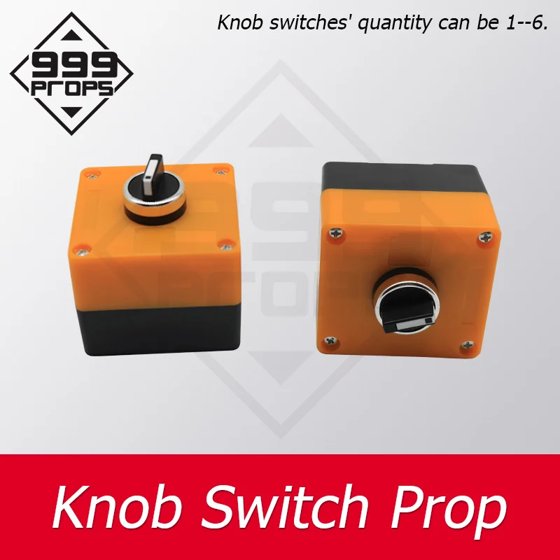 Knob Switches escape room prop rotate knobs to correct position to unlock escape game devices 999PROPS