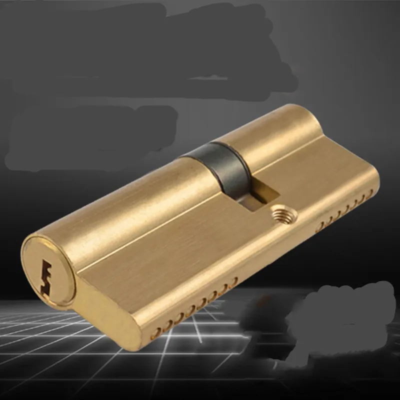 Anti-theft Door Lock Core AB Household Pure Copper Anti-theft Door Lock Super C Key Anti-pry Copper Billiard Universal Type