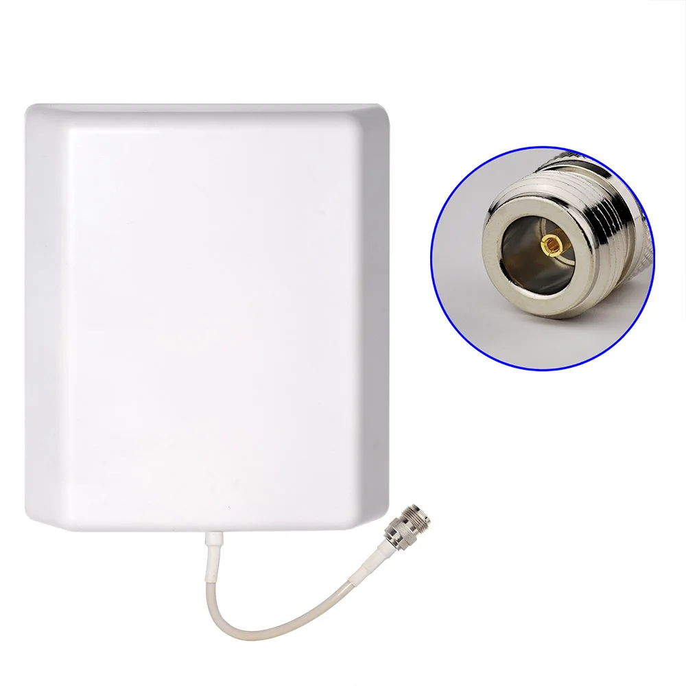 Superbat 7dbi 800-2500MHz Indoor Outdoor Panel Wall Mounting Antenna N Female Connector