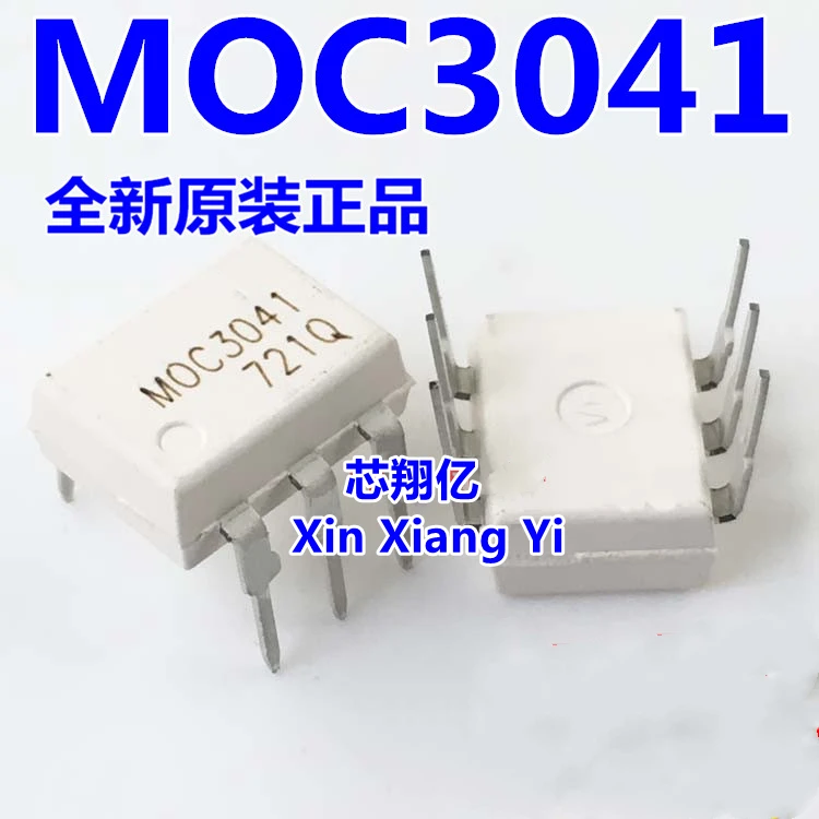 10pcs/lot MOC3041 MOC3041M DIP-6