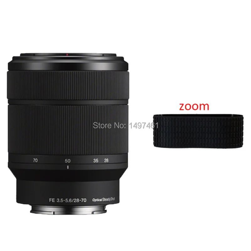 Neue original Zoom und fokus Gummi Grip reparatur teile Für Sony FE 28-70mm F 3,5-5,6 OSS SEL2870 Objektiv