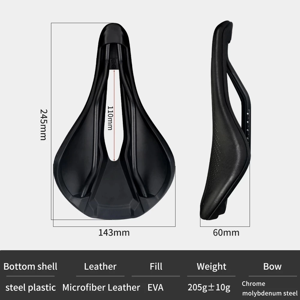 TOSEEK EVA Ultralight Breathable Comfortable Seat Cushion Bike Racing Saddle Bicycle Seat MTB Road Bike Saddle Parts Components