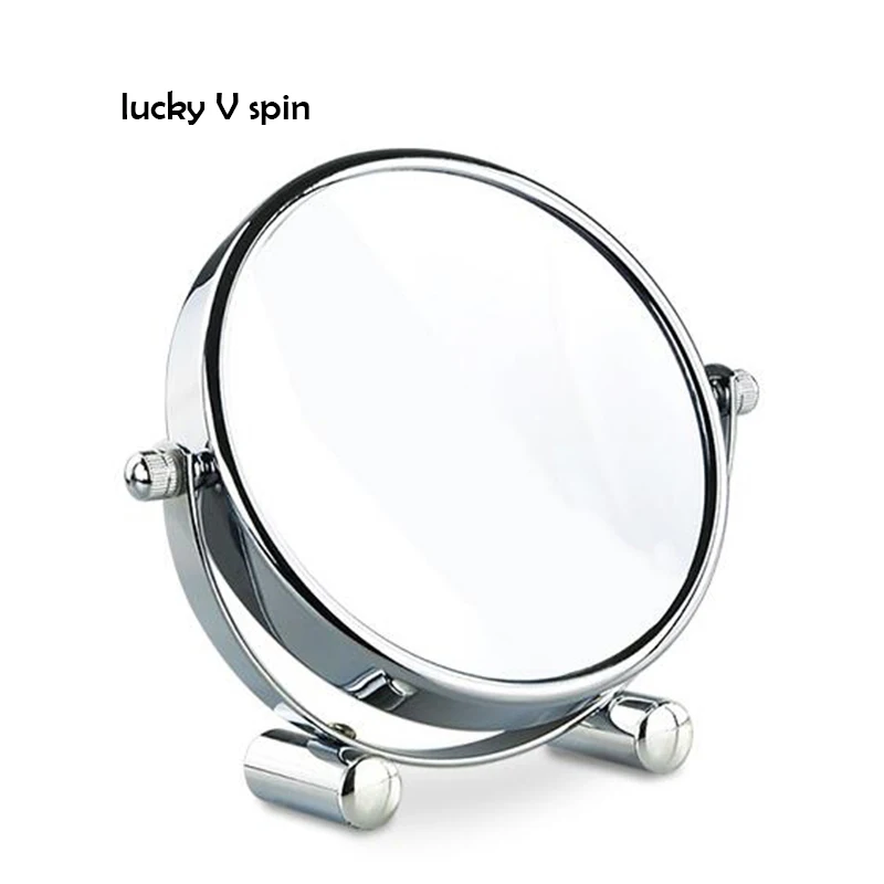 

Desktop 7 Inch Makeup Mirror 2-Face ABS Mirror 5X Magnifying Cosmetic Mirror LED bluetooth music mirror