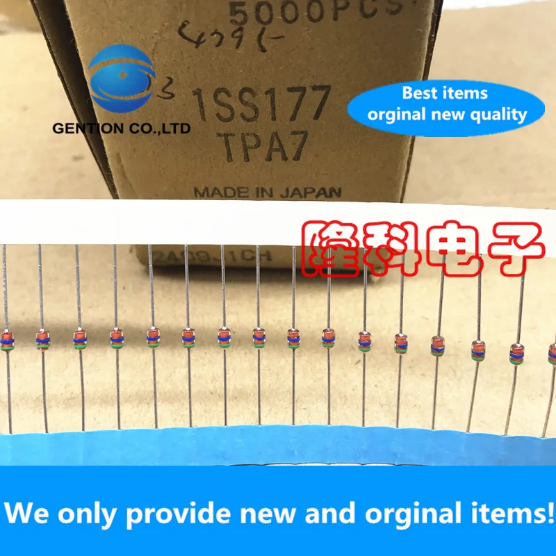 10PCS 100% New original 1SS177-TPA7 imported diode 1SS177 50V 0.9pF high efficiency 1N4148 ISS177