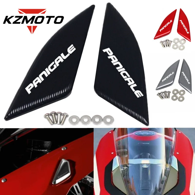 

For DUCATI Panigale V4S V4R Panigale v4 v4s Windscreen Driven Mirror Eliminators Cap Mirror Hole Cover Motorcycle CNC PANIGALE