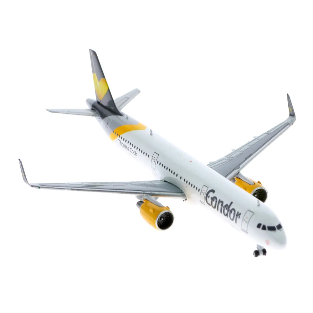 1:400 Alloy Collectible Plane JC Wings XX4433 Condor Airlines Airbus A321 Diecast Aircraft JET Model Reg#D-AIAC With Stand Gift