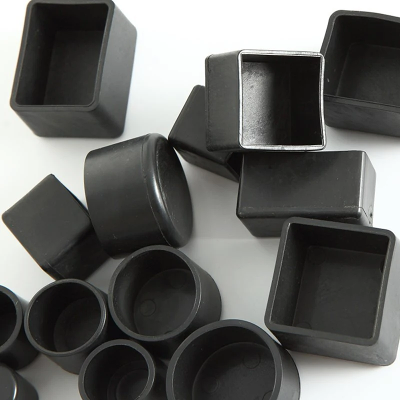 1pc Transparent Non-Slip Silicone Chair Caps Table Foot Pads Furniture Table Covers Socks Plugs Cover Floor Protectors