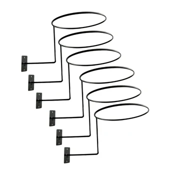 3/6x Uchwyt na kask motocyklowy Uchwyt ścienny Hak Stojak na kapelusz Wieszak na kask Akcesoria motocyklowe