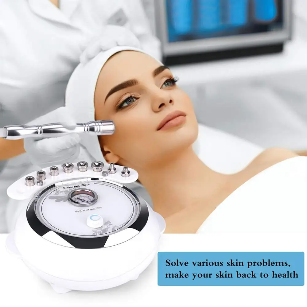 Professional Diamond Microdermabrasion Dermabrasion Machine Home Use Facial Beauty Salon Wrinkle Face Peeling Equipment