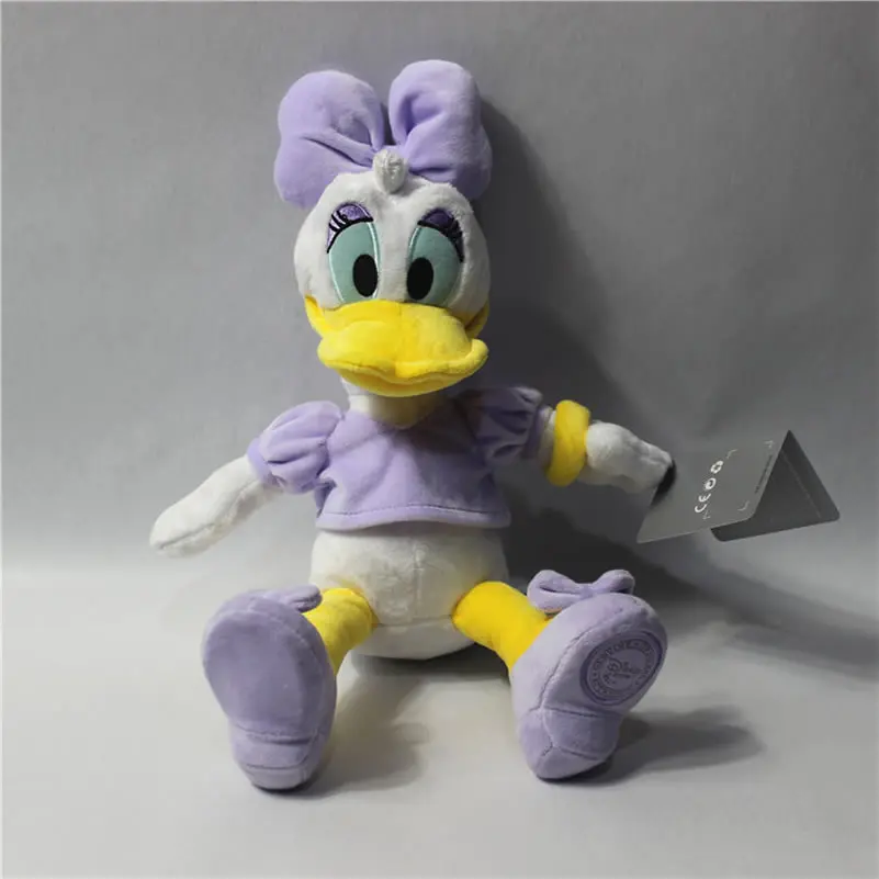 Disney Plush Toys 35cm Donald Duck And Daisy Animal Stuffed Soft Doll Boy Girl Birthday Presents