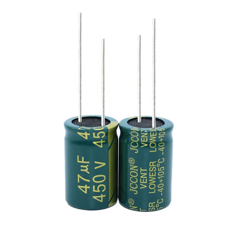 50PCS 450V47UF  47UF 450V  Aluminum  Electrolytic Capacitor  high-frequency  16X25MM