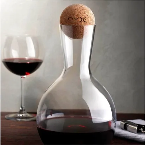 Pasabahce Nude Series Round Mushroom Cap Decanter