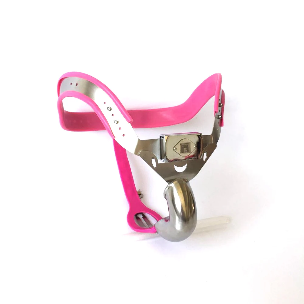 Black Emperor Factory Direct Selling Male T4 Stainless Steel Chastity Belt  Male T-shaped Chastity Belt