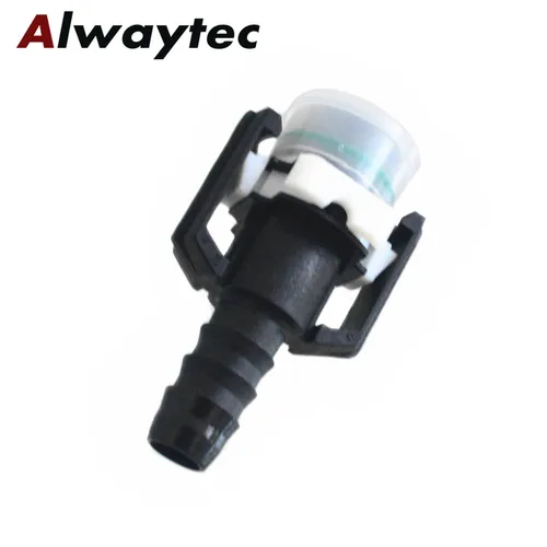 Imagen 2 del producto Conector de tubería de agua de coche ID16-ID9 conectores rápidos para manguera de agua automática tipo L accesorio de línea de combustible piezas de automóvil