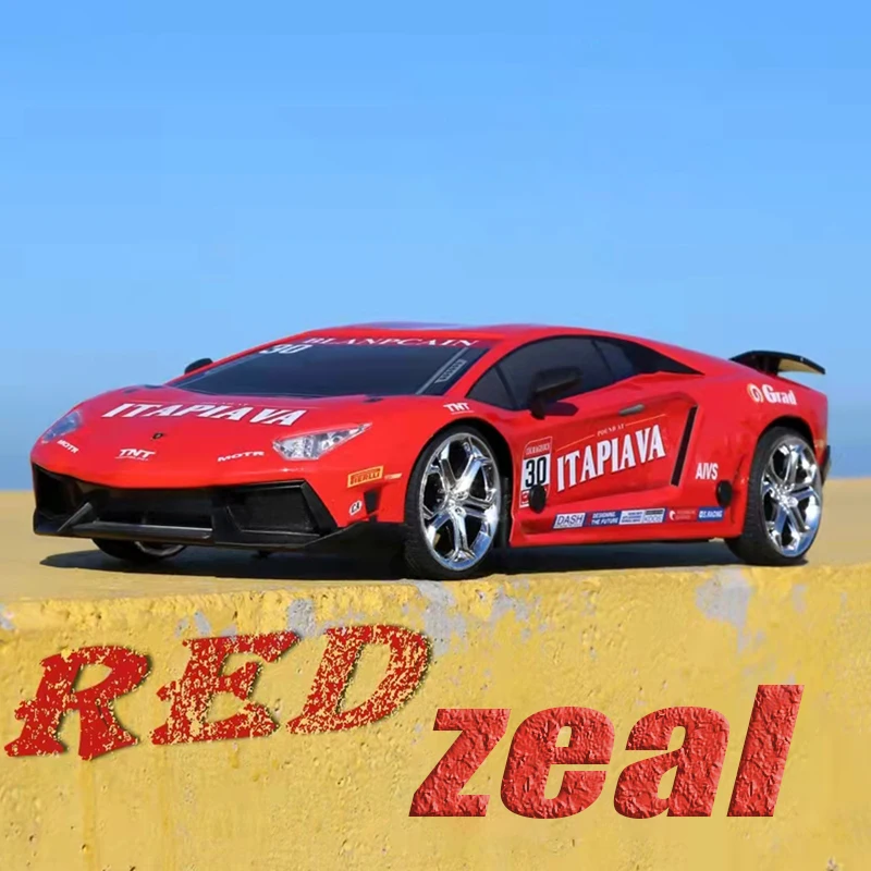 1/16 RC รถ Lamborghini รีโมทคอนโทรลความเร็วสูง4Wd 2.4G 35กม./ชม.รถยนต์บนสถานีวิทยุรถแข่งชายของเล่นเด็ก