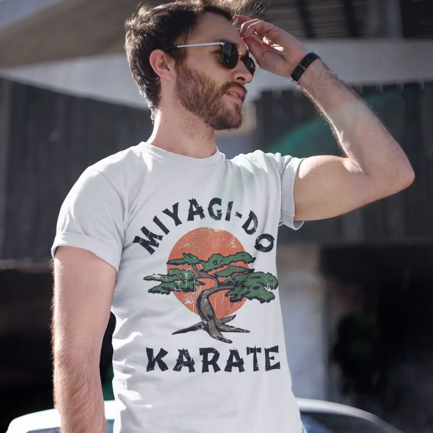 Miyagi Do Vintage TShirt For Male Cobra Kai Daniel Johnny Robby TV Series Camisetas Style T Shirt Soft Print Loose