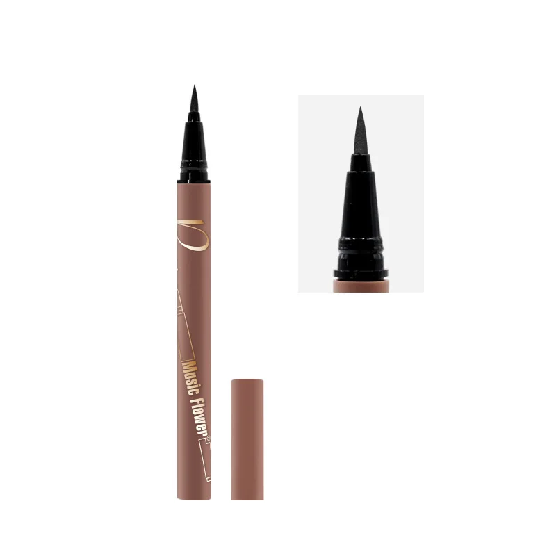 Hot Selling M6014 Cool Fresh Push Waterproof Not Makeup Removing Liquid Eyeliner Makeup Goods Cosmetic Gift for Women