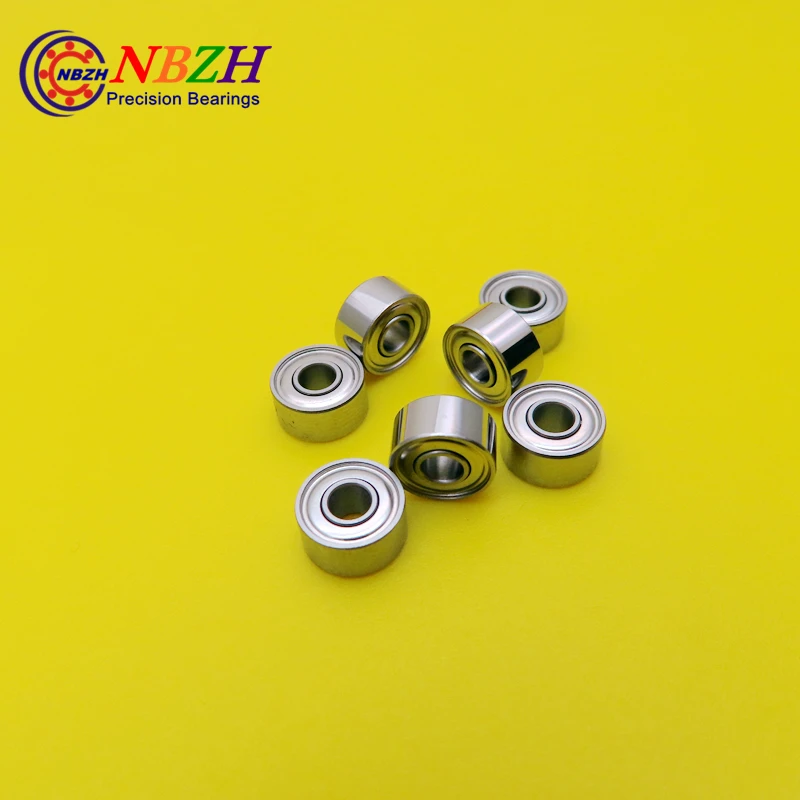 

10pcs /lot High quality ABEC-1 Z2V1 SUS440C mini stainless steel bearing SS693ZZ R830ZZ S693Z 693 S693 Z ZZ S693ZZ 3*8*4 mm