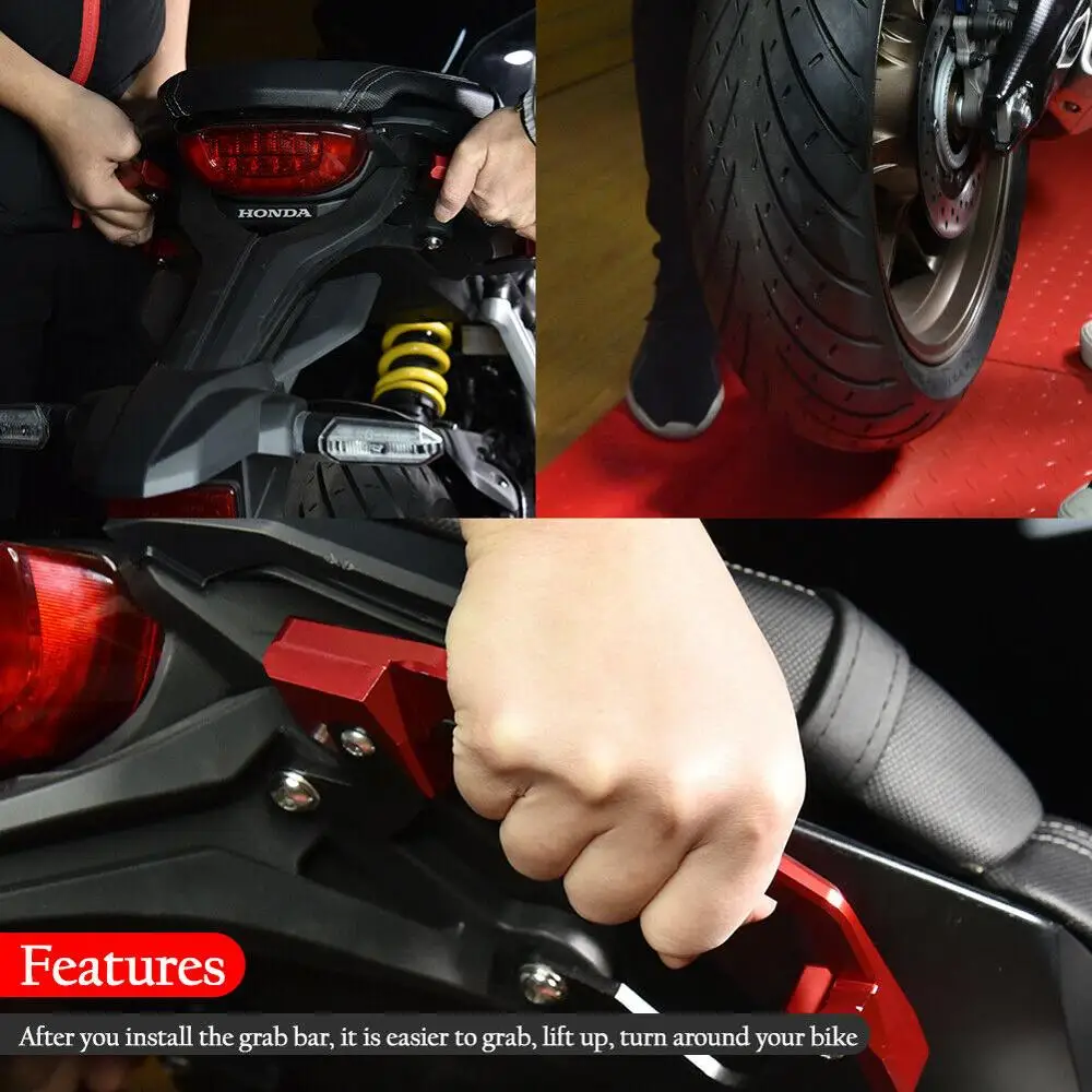 FZ09 MT09 Grab Rails per Yamaha MT-09 FZ-09 MT FZ 09 2013-2019 moto passeggero posteriore sedile passeggero manubrio manubrio manubrio