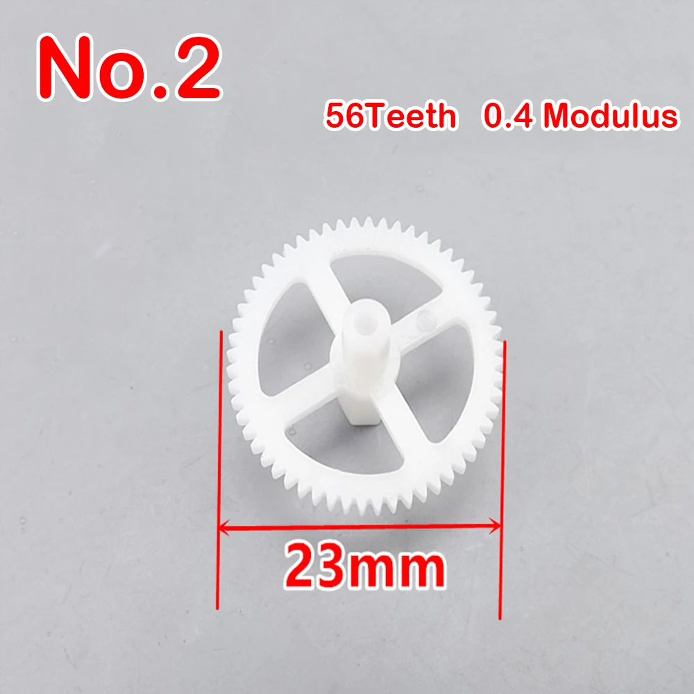 Plastic Teeth Double Layer Gears Reduction Gear Various series 0.3 / 0.4 / 0.5 modulus for kids\' toy helicopters Car Boat Parts