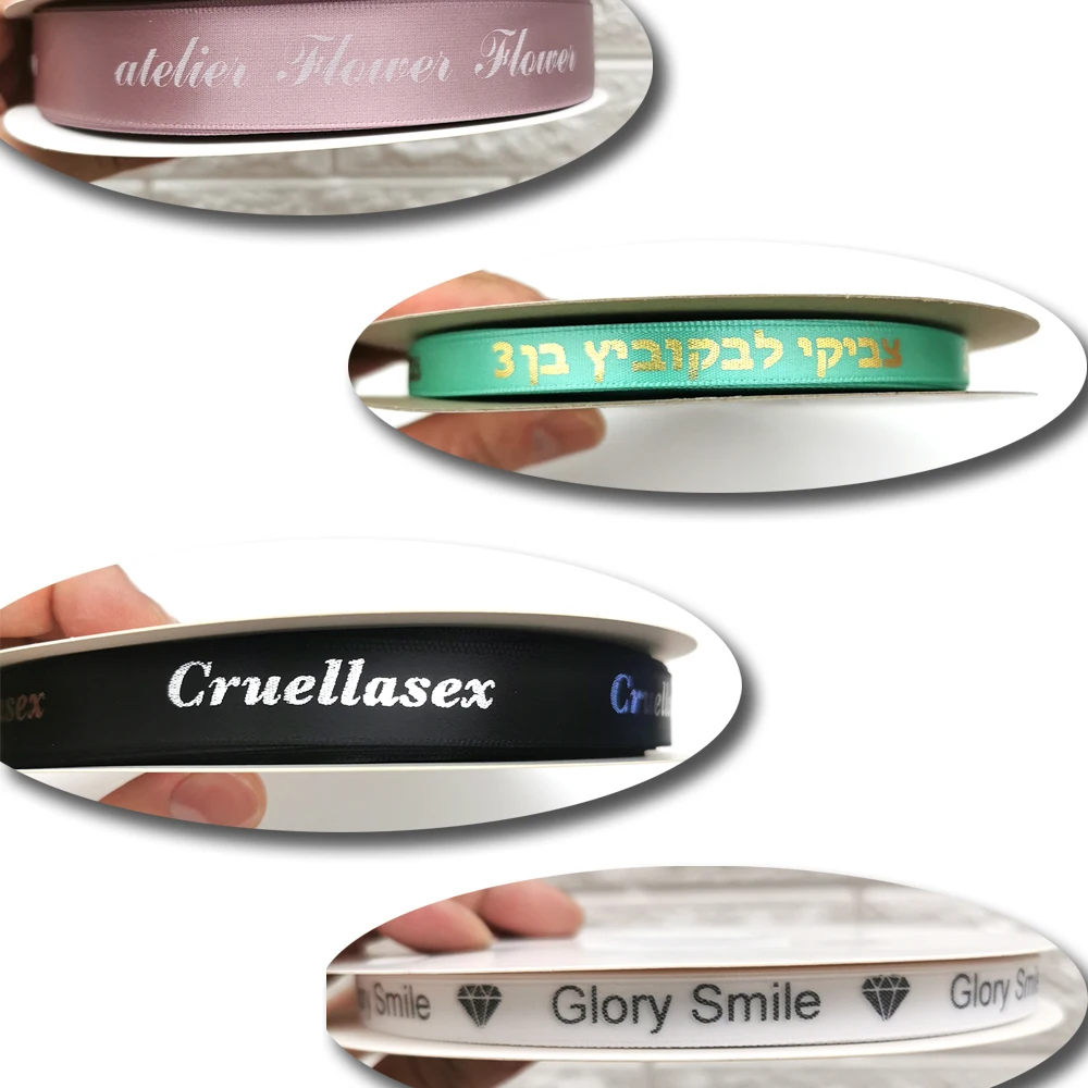 10mm-75mm individuell bedrucktes Band, persönliches Logo, Rubban, Geschenkbox, Backverpackung, Hochzeit, Geburtstag, Jahrestag, Armband, DIY, Schleifenherstellung – Detail 19