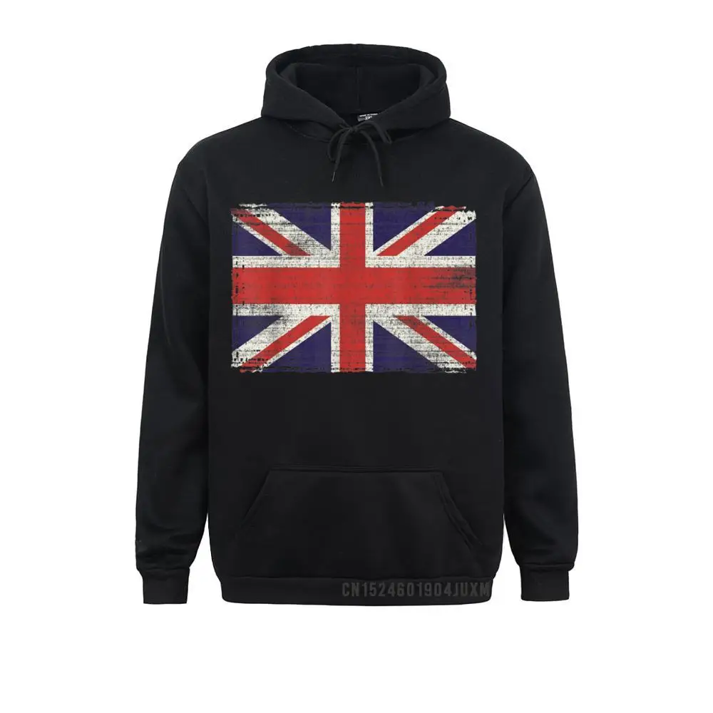 Union Jack Manga Vintage UK Flag Tee British Retro Flag Sweatshirts For Women Printed VALENTINE DAY Hoodies Funky Sportswears