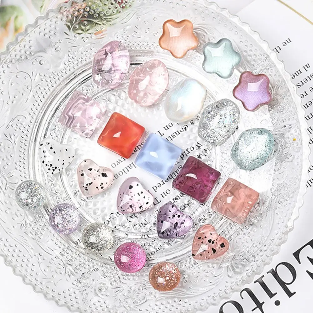 Transparent Clear Display Card Bear Manicure Nail Polish Gel Display Tablet Nail Art Tool Nail Color Showing Glass Color Card