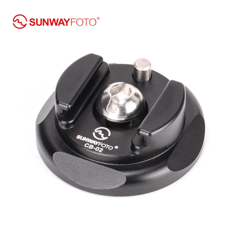 SUNWAYFOTO  CB-02 Cold Shoe Adapter Flash Bracket Accessories Tripod Quick Release Plate Arca-swiss DSLR Camera Hot Shoe Adapter