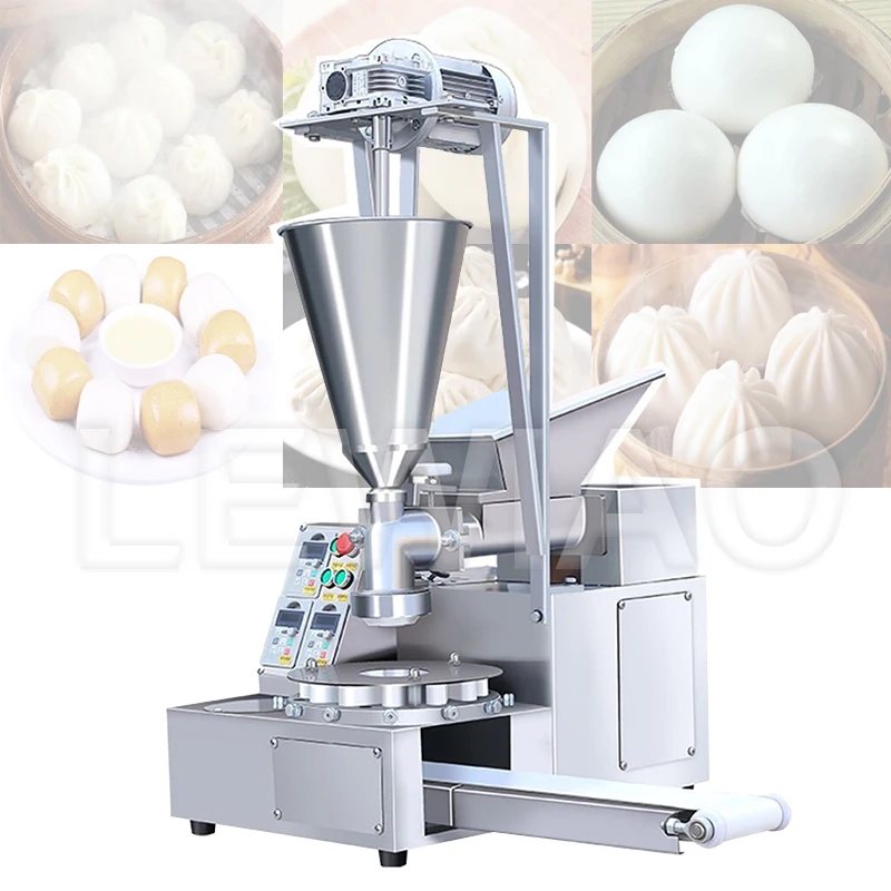 

Small Desktop Automatic Dumpling Momo Making Machine Steamed Stuffed Bun Machine Baozi Filling Machine