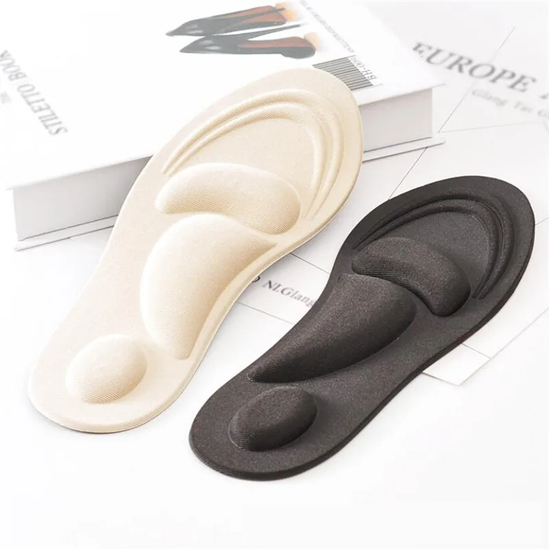 2PCS New 4D Stretch Breathable Deodorant Running Cushion Insoles For Feet Man Women Insoles For Shoes Sole Orthopedic Pad