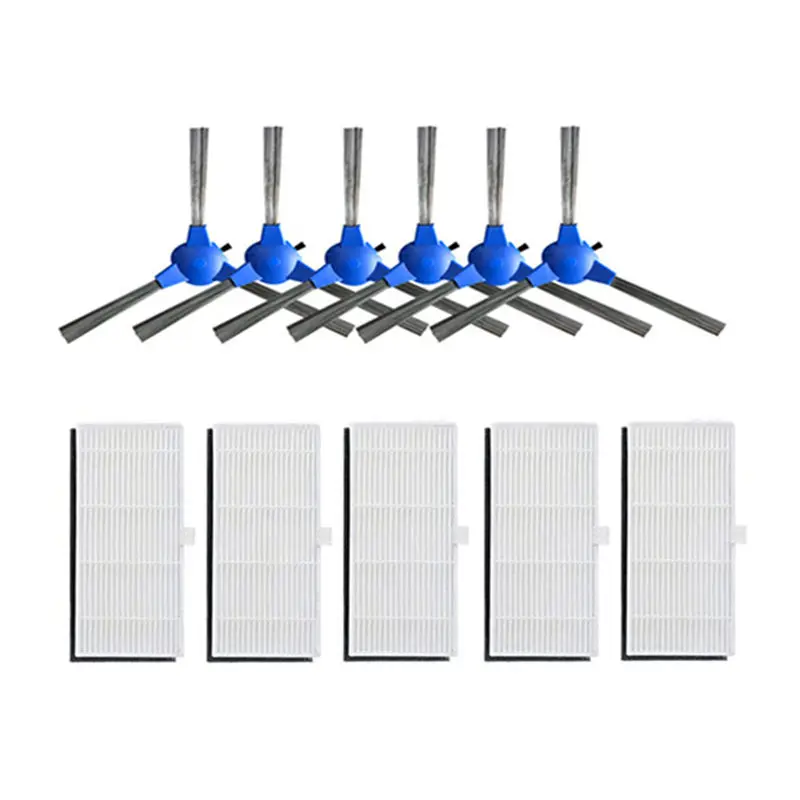 Roboter Staubsauger HEPA Filter Seite Pinsel für Polaris PVCR 1226 Robotic Staubsauger Teile Zubehör