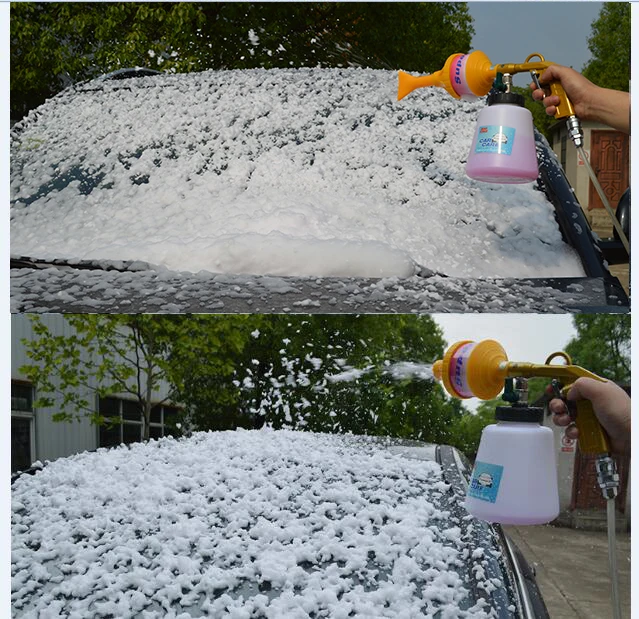 Foam Gun Car Foam Wash Cleaning Gun Snow Foam Lance Air Compressor Espuma Tool for Tornado Foam Generator Car Detailing Tool