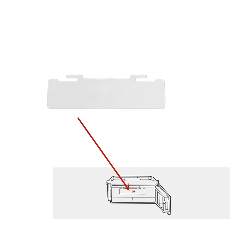 Robot Stofzuiger Stof Box Bin Hepa Filter Voor Ecovacs Deebot Ozmo 900 DN5G Robotic Stofzuiger Onderdelen Accessoires