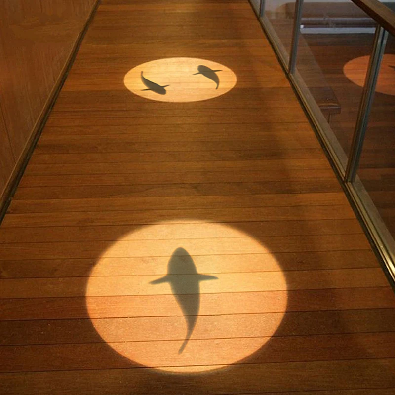 Nordic Projection Fish Ceiling Lights Bedroom Living Room Corridor Stair Ceiling Lamps LED Aisle Shopping Decorared Lighting