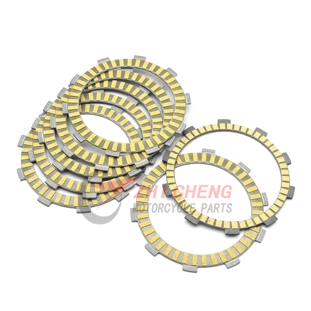 Motorcycle Friction Clutch Plates Disc For SUZUKI DR250 Djebel 250XC 250GP 1996-1998 DR 250RX 2000-2005 DR-Z250 DRZ250 2001-2007