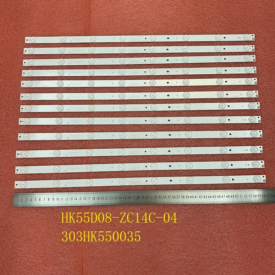 

LED Backlight strips for RLD5515A-F WD55UH4530 U550CV-UMC8A1IV58AA HK55D08-ZC14C-04 303HK550035 ST5461B03-2 JS-RD81366AN-7001