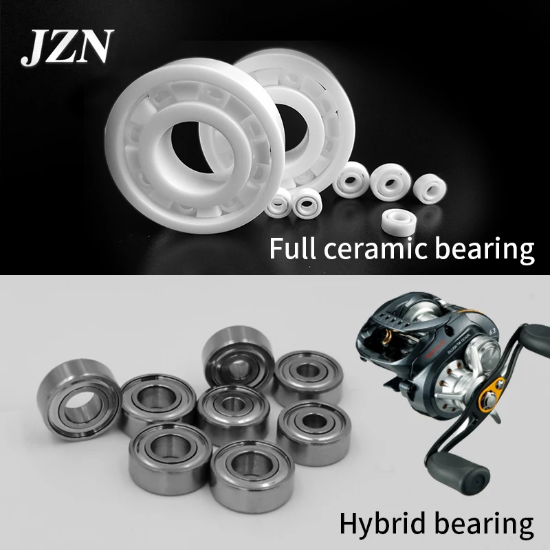 Free shipping Mixed ceramic ball fishing reel modified bearing MR148 8X14X4mm low resistance and no rust