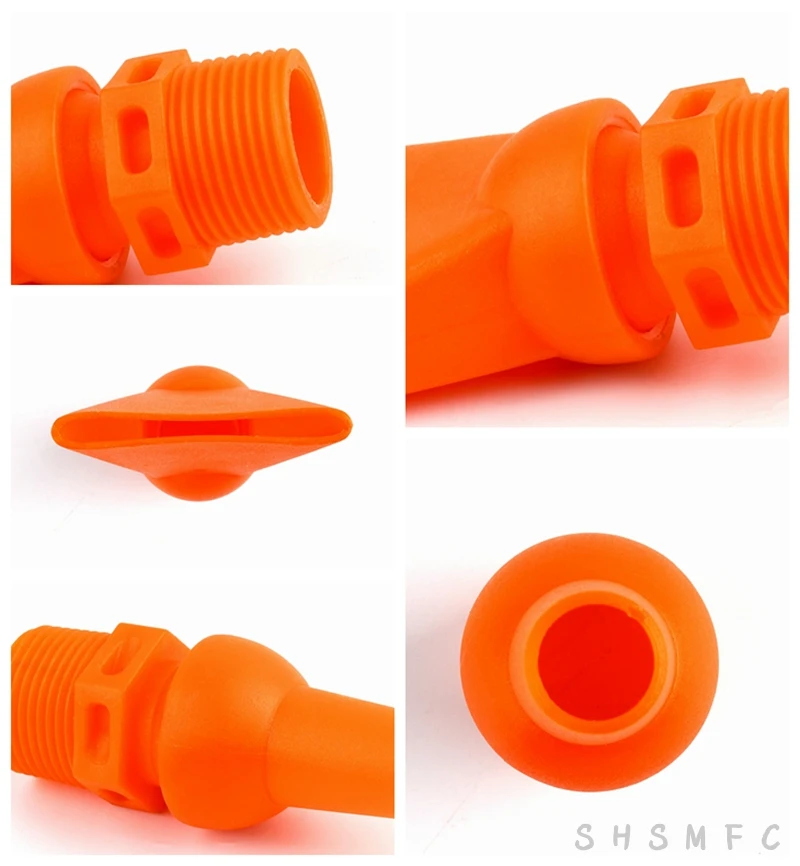 Orange Universal Joint Duck Beak Adjust The Flow Direction Fish Tank Outlet Nozzle Duckbilled Oxygen Increasing Tube Aquarium