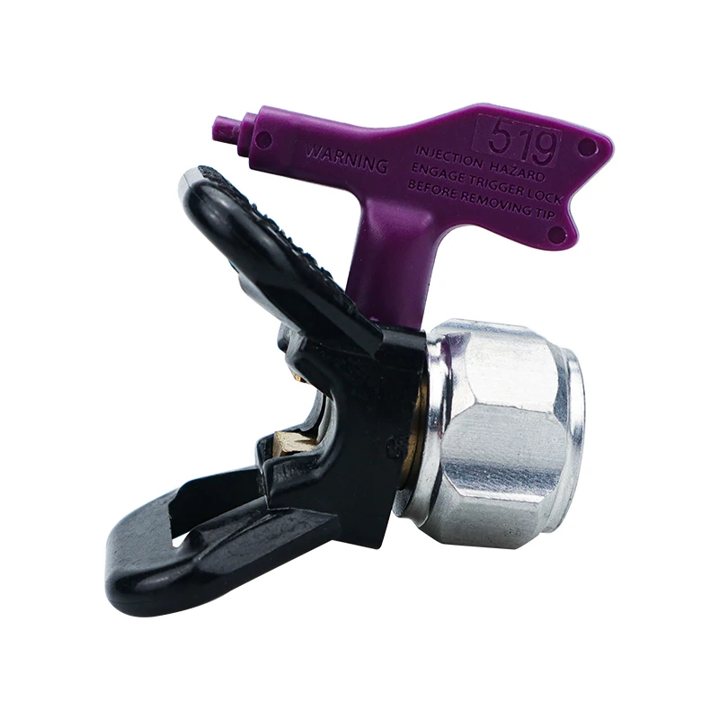 High Pressure Airless Paint Oxidation Aluminum Spray Gun With 517 Spray Tip Nozzle Guard For Wagner Titan Spraying Machine