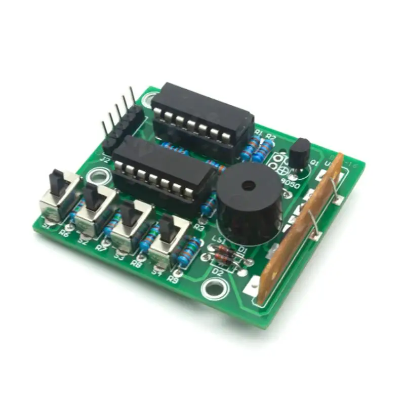 Kit de caja de sonido de música electrónica DIY, módulo de soldadura, Kits de aprendizaje de práctica para Arduino, 16