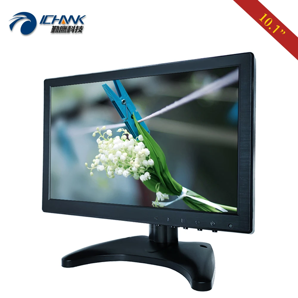 Imagem -02 - Monitor Portátil Hdmi-in para pc Monitor 1080x1200 Alto-falante Embutido Alto Brilho Player de Loop de Vídeo Zb101jn59h 101