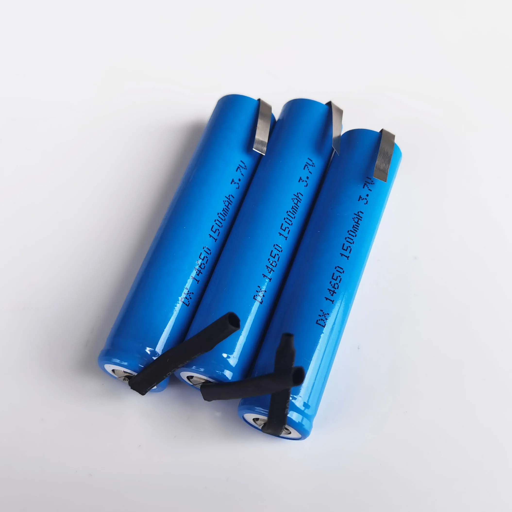 4-10PCS 3.7V 14650 lithium ion rechargeable battery li-ion cell baterias 1500MAH with welding pins for flashlight electric razor