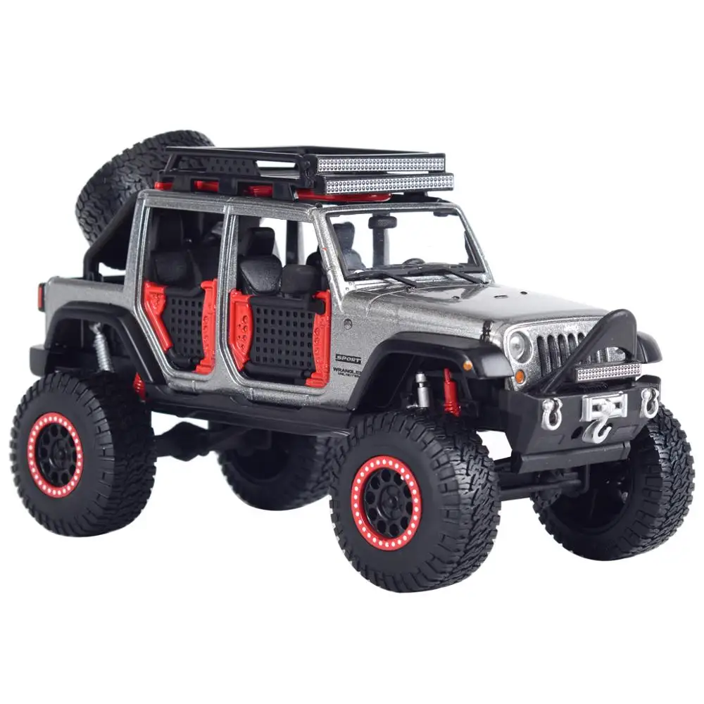 Maisto 1:24 2015 JEEP Wrangler Unlimited Off-Road Kings Pickup Truck Static Diecast Alloy Model Car