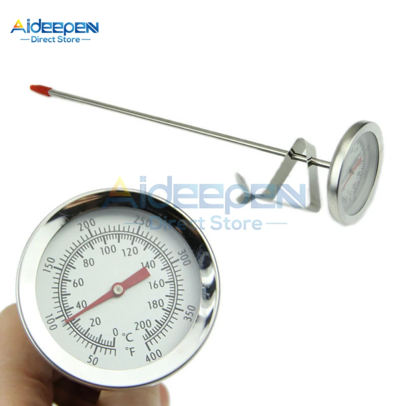 Stainless Steel Thermometer Kitchen Food Meat Cooking Thermometer With Probe 0 to 200 Centigrade For Oven BBQ Tools