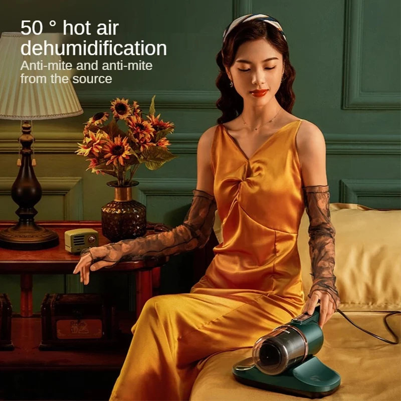 Supor เครื่องดูดฝุ่นดูดฝุ่น10KPa ใหม่เครื่องดูดไรฝุ่นสำหรับเตียงหมอนเสื้อผ้าโซฟา
