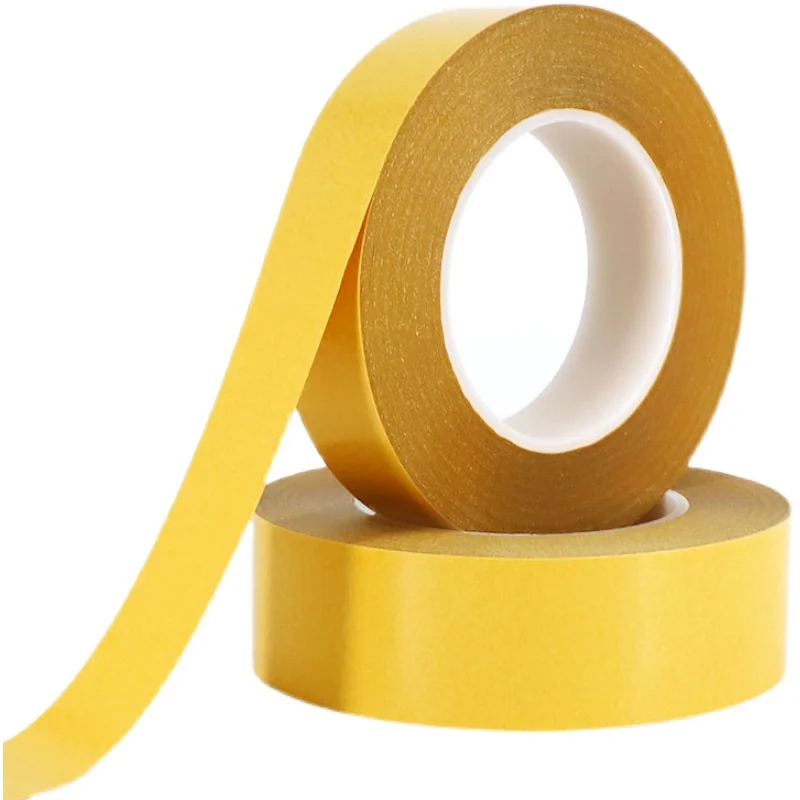 50M High Temperature Resistance PET Double Sided Tape Traceless Transparent Heat Resistant Strong Double-Sided Adhesive Tape